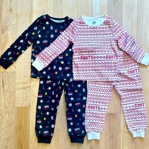 Toddler Roots Pajamas size 3T